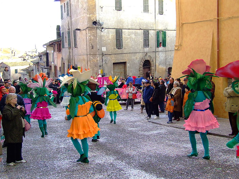 Sfilata in maschera del Carnevale di Ronciglione