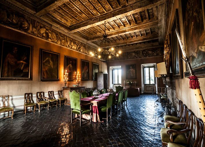 Castello Ruspoli - Sala interna