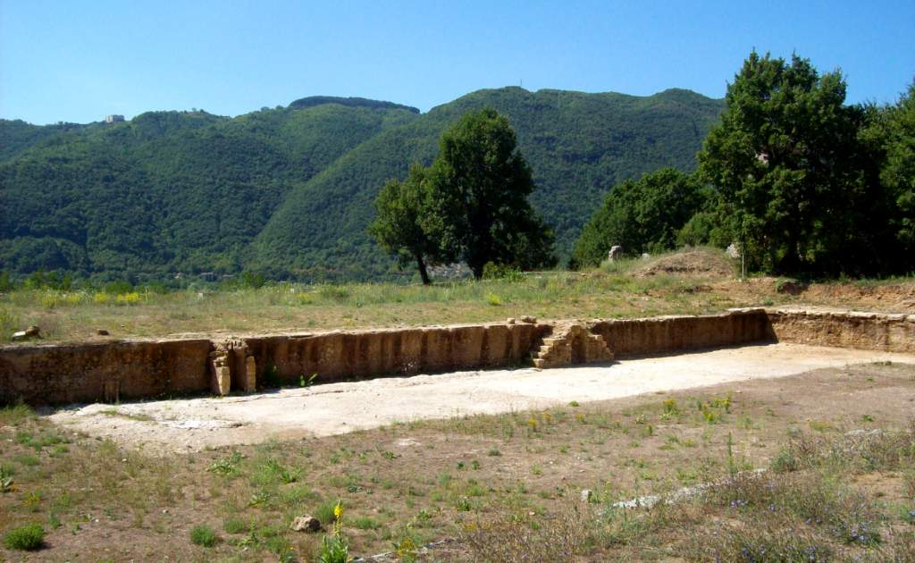 Terme di Vespasiano, il complesso termale costruito in epoca romana nel territorio di Castel Sant'Angelo.