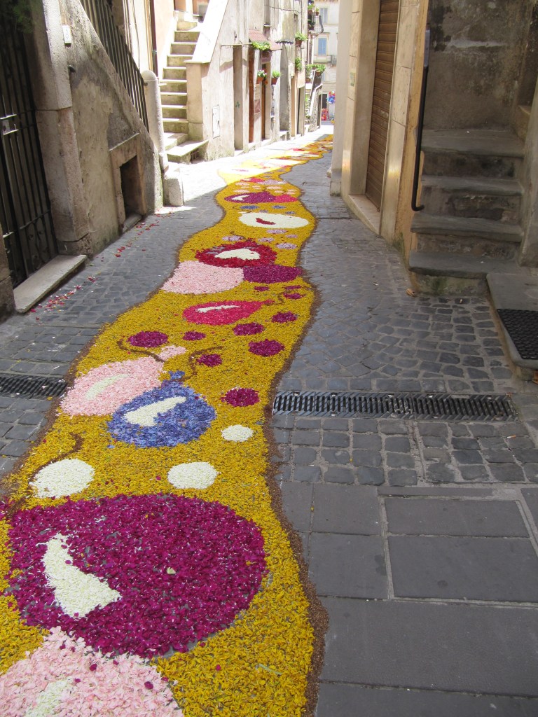 Genazzano L'Infiorata