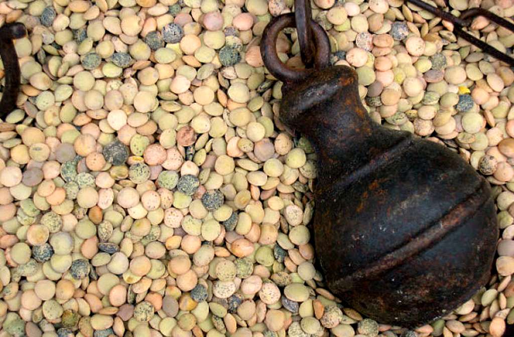 Lenticchie di Onano, piccolo comune in provincia di Viterbo sulle colline intorno al Lago di Bolsena.