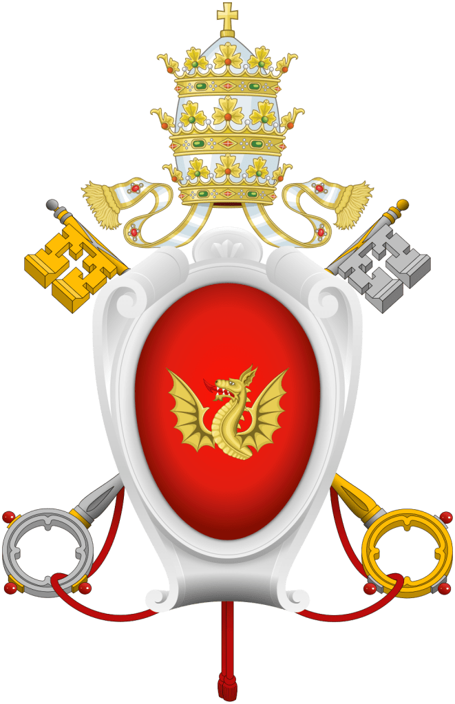 Stemma Araldico - Famiglia Boncompagni - una delle famiglie papali che abitò Villa Mondragone