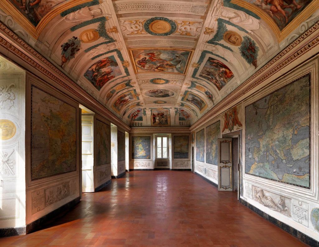 Villa Chigi - Affreschi interni. Credits: Castel Fusano. org