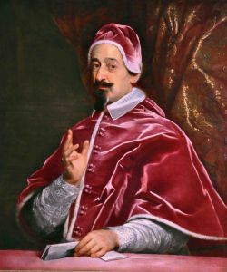 Ritratto del Cardinale Fabio Chigi - Papa Alessandro VII. Credits: Castel Fusano.org