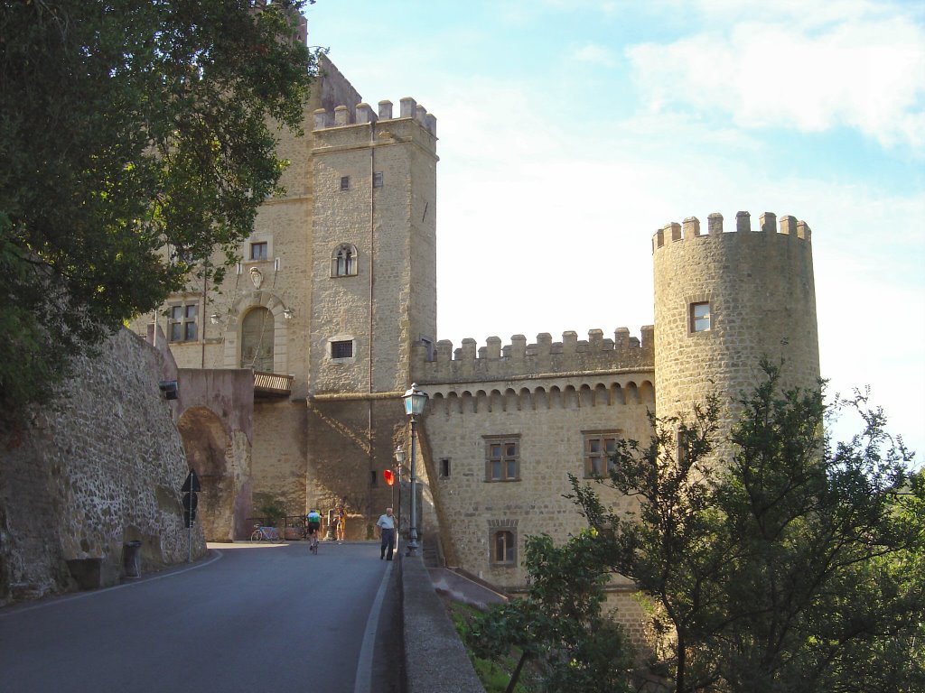 San Gregorio da Sassola - Castello Brancaccio - Credits: https://mapio.net/