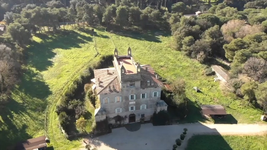 Villa Chigi - Panoramica dall'alto